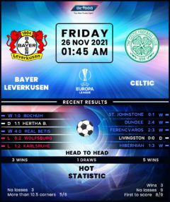 Bayer Leverkusen vs Celtic