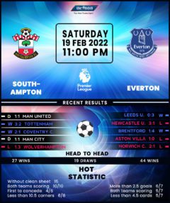 Southampton vs Everton