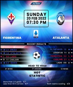 Fiorentina vs Atalanta