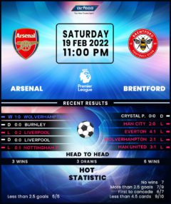 Arsenal vs Brentford