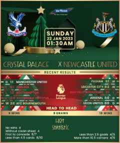 Crystal Palace vs Newcastle United