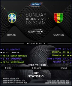 Brazil vs Guinea