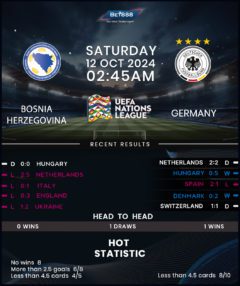 Bosnia & Herzegovina vs Germany