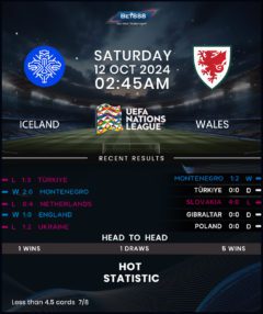 Iceland vs Wales